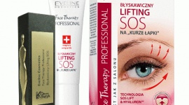 BŁYSKAWICZNY LIFTING SOS NA „KURZE ŁAPKI” EVELINE COSMETICS QLTOWYM KOSMETYKIEM