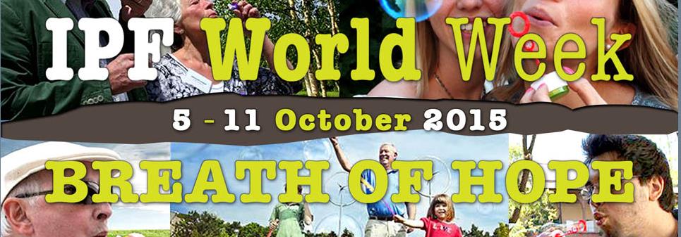 IPF-World-Week Idiopatyczne włóknienie płuc, ang. idiopathic pulmonary fibrosis, IPF