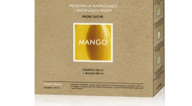 Klorane zestaw kosmetyków Mango do pielęgnacji włosów LIFESTYLE, Uroda - Twój prezent od Klorane, pielęgnacja nawilżająca i odżywiająca włosy na bazie masła mangowego - szampon i balsam.